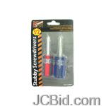 JCBid.com online auction Stubby-screwdriver-set-display-case-of-84-pieces