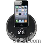 JCBid.com online auction Ilive-icp101b-iphone-amfm-alarm-clock-radio-sphere-with-dock