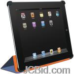 JCBid.com online auction Macally-bookstand2bl-ipad-2-multipurpose-microfiber-leather-protective-cover-blue