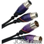 JCBid.com online auction Monster-607119-monster-dj-cables-1-m-pair-xlr-male-to-xlr-female