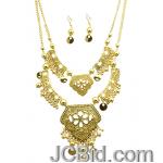 JCBid.com Double-chain-necklace-set