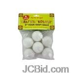 JCBid.com online auction Large-foam-craft-balls-display-case-of-84-pieces