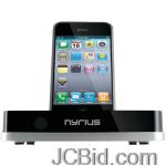 JCBid.com online auction Nyrius-nic709-ipodriphoner-media-fusion-universal-tv-video-dock-with-on-screen-navigation