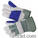JCBid.com online auction Leather-reinforced-work-gloves