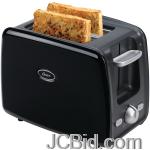 JCBid.com online auction Oster-6346-000-000-2-slice-toaster-black