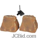 JCBid.com online auction Tic-corporation-wrs010-cn-525-wireless-outdoor-rock-speakers-canyon