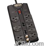 JCBid.com online auction Tripp-lite-tlp810net-8-outlet-surge-suppressor-telephone-dsl-coaxial-protection