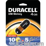 JCBid.com online auction Duracell-du-z04gcan3fm-c-capless-usb-drive-with-10-facebook-or-5-music-credits-4gb