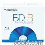 JCBid.com online auction Memorex-98684-6x-10mm-blu-ray-disc-bd-r-5-pk