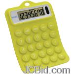 JCBid.com online auction Royal-69002j-rubber-calculator-green