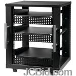 JCBid.com online auction Peerless-avm-av-component-rack-system-3-shelves