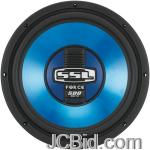 JCBid.com online auction Soundstorm-fs12-force-single-voice-coil-subwoofer-12