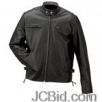 JCBid.com online auction Solid-lthr-cruiser-jacket-xl