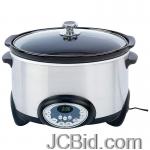 JCBid.com online auction 6qt-ss-slowcooker-ceramicliner