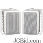 JCBid.com online auction Bic-rtr-rtrv44-2w-indooroutdoor-3-way-speakers-white