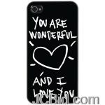 JCBid.com online auction Lost-dog-l02-00010-01-iphone-4r-slim-protective-hard-case-white-with-fine-art