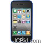 JCBid.com online auction Iluv-icc741blu-iphone-44s-tpu-flex-trim-case-blue