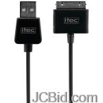 JCBid.com online auction I-tec-t1031-ipodiphone-usb-cable-4-ft