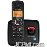 JCBid.com online auction Motorola-l701-dect-60-cordless-phone-with-caller-id-digital-answering-machine-speakerphone-single-handset-system