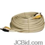 JCBid.com online auction Security-labs-sla-23-audiovideopower-coaxial-camera-cable-with-external-coupler-50-ft
