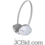 JCBid.com online auction Sony-dr-310dpwhi-pc-audio-headset-white