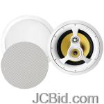 JCBid.com online auction Bic-venturi-vk310c-10-3-way-kevlar-series-ceiling-speaker-with-pivoting-tweeter-midrange