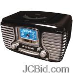 JCBid.com online auction Crosley-radio-cr612-bk-corsair-alarm-clockradio