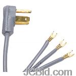 JCBid.com online auction Petra-90-1050-3-wire-range-cord-4-ft-40a