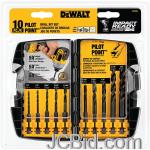 JCBid.com online auction Dewalt-dd5060-impact-drilling-set-10-pc