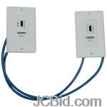 JCBid.com online auction Tripp-lite-p167-000-hdmi-over-cat-5-wallplate-extension-kit