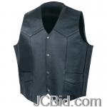 JCBid.com online auction Gen-sld-cowhide-mens-vest-m
