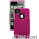 JCBid.com online auction Otterbox-apl4-i4sun-44-e4avn_a-iphone-4s-pink-is-strength-commuter-series-case-hot-pink-plasticwhite-silicone
