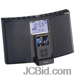 JCBid.com online auction Teac-sr-lx5ib-vertical-hi-fi-amfm-table-radio-with-ipodr-dock-black