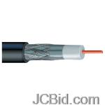 JCBid.com online auction Vextra-v621bb-rg6-solid-copper-coaxial-cable-1000-ft-black