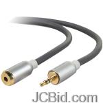 JCBid.com online auction Belkin-pure-av-av20602-06-blue-series-mini-stereo-extension-cable-6-ft