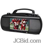 JCBid.com online auction Coby-tfdvd777-7-atsc-tvdvdcd-boom-box-mini-system