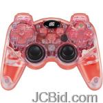 JCBid.com online auction Dreamgear-dgps3-3831-playstationr-3-lava-glow-wireless-controller-red