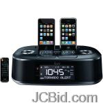JCBid.com online auction Iluv-imm183-iphoneipod-hi-fi-noaa-alert-dual-dock-alarm-clock