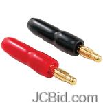 JCBid.com online auction Oem-systems-iw-16plug-gold-plated-crimp-on-banana-plugs-16-pk