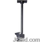JCBid.com online auction Peerless-lcc-18-1830-adjustable-length-lcd-ceiling-mount-without-cord-management-cover-black