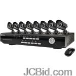 JCBid.com online auction Swann-swdvk-825508-us-8-channel-dvr-with-8-indooroutoor-daynight-vision-ccd-cameras