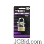 JCBid.com Long-Shank-Brass-Lock-with-Keys-display-Case-of-60-pieces