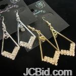 JCBid.com Your-Choice-of-Gold-or-Silver-Dangle-Earrings