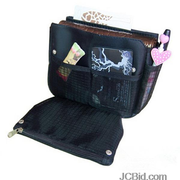 JCBid.com Inside-Insert-Handbag-Makeup-Cosmetic-Purse-Travel-Bag-Organizer