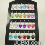 JCBid.com Your-choice-Euro-wire-Earring-with-Heart-Shaped-Crystal