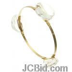 JCBid.com Wired-white-Stone-Bracelet JCBid.com Wired-white-Stone-Bracelet
