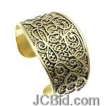JCBid.com Scroll-design-Metal-bracelet