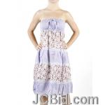 JCBid.com Lavender-Lace-and-Flower-Print-Sundress JCBid.com Lavender-Lace-and-Flower-Print-Sundress