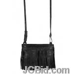 JCBid.com Black-Cross-Body-Fringe-Bag JCBid.com Black-Cross-Body-Fringe-Bag