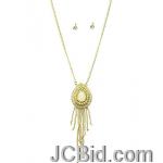 JCBid.com Teardrop-Pendant-Necklace-Set